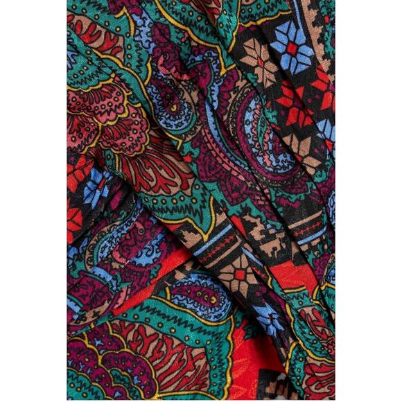 NWT! Veronica Beard Bellino Printed Silk-Blend Jacquard Dress - Size 4 - Picture 4 of 10